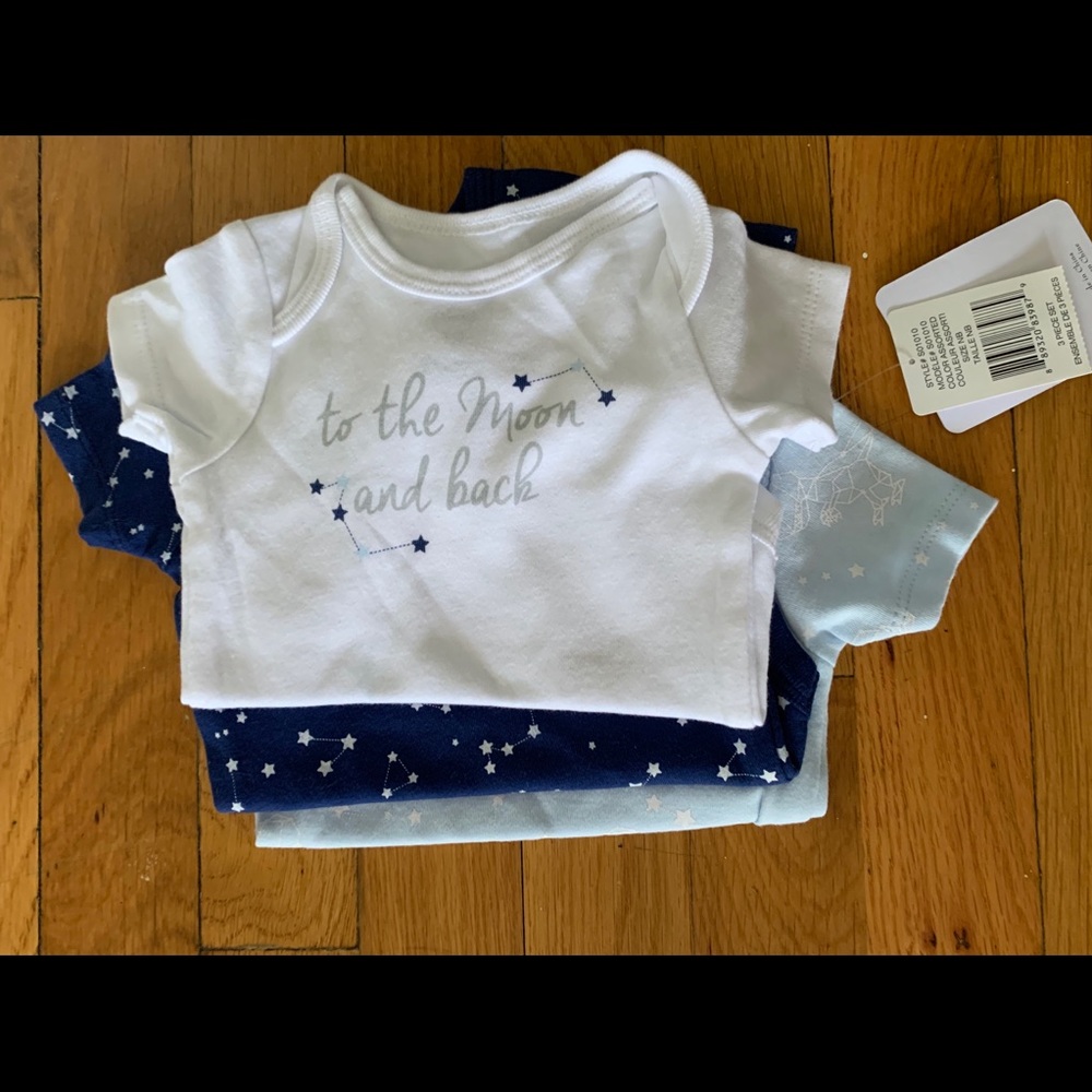 Newborn Onesie Bundle NWT